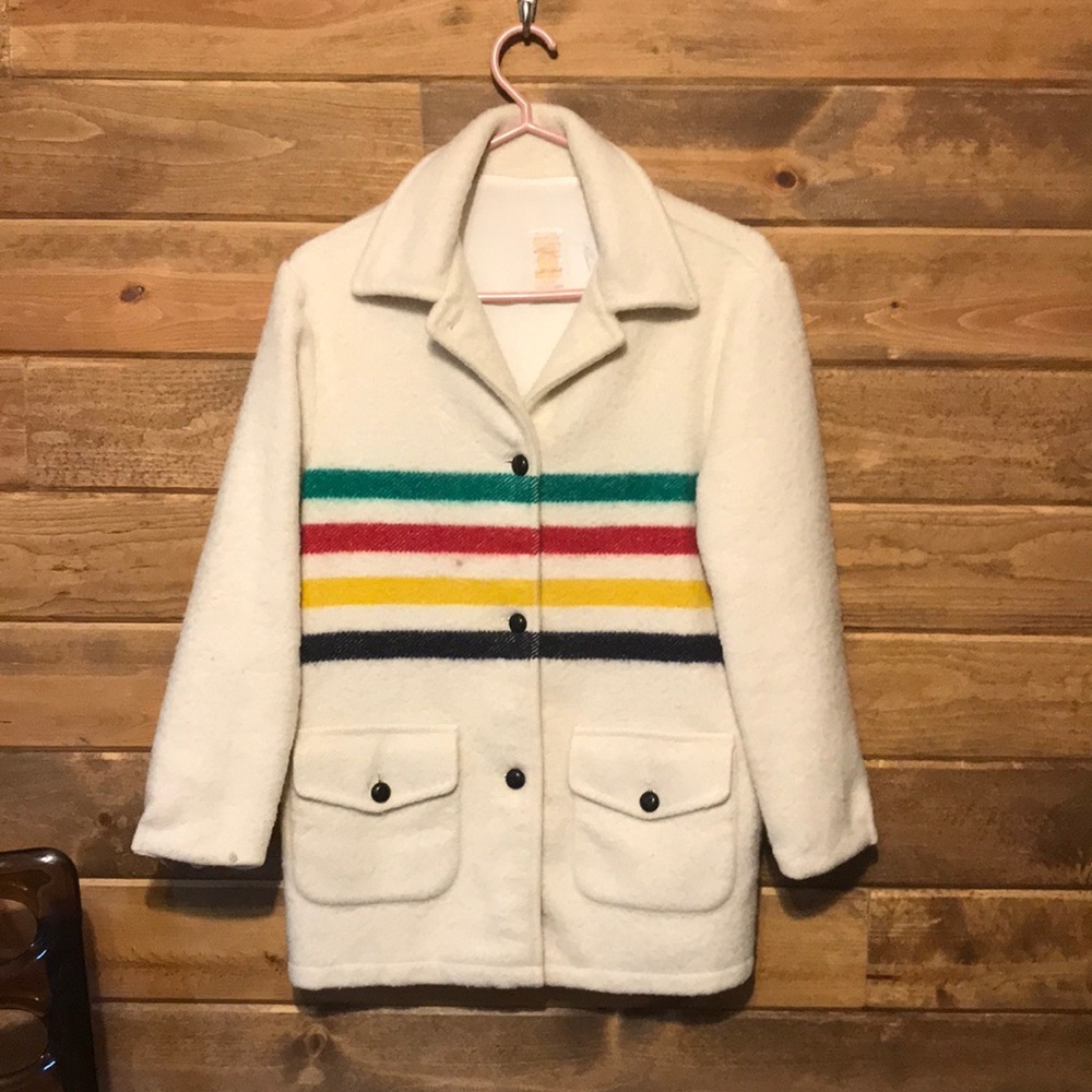 Vintage Hudson Bay Wool Coat